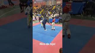 El primer desafío de lucha, se lo lleva Nicolas!..