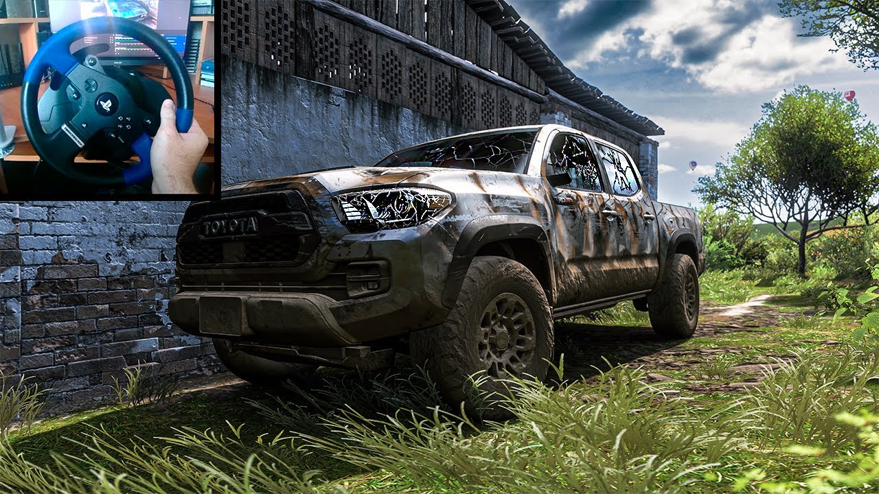 Rebuilding 1070hp Toyota Tacoma Trd Pro Forza Horizon 5 Logitech