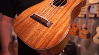 Kamoa M5 Solid Mahogany Grand Concert Ukulele Demo by UKE Republic