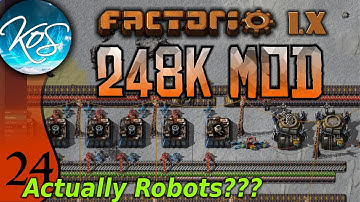 Factorio 248k Mod 24 - BOT GET - Tips & Tricks
