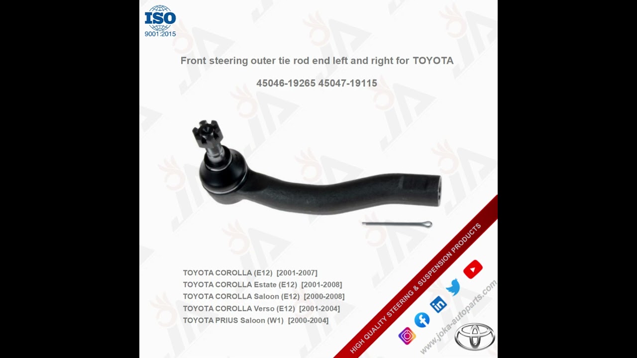 Steering and suspension products axial rod tie rod end ball joint stabilizer link for TOYOTA !