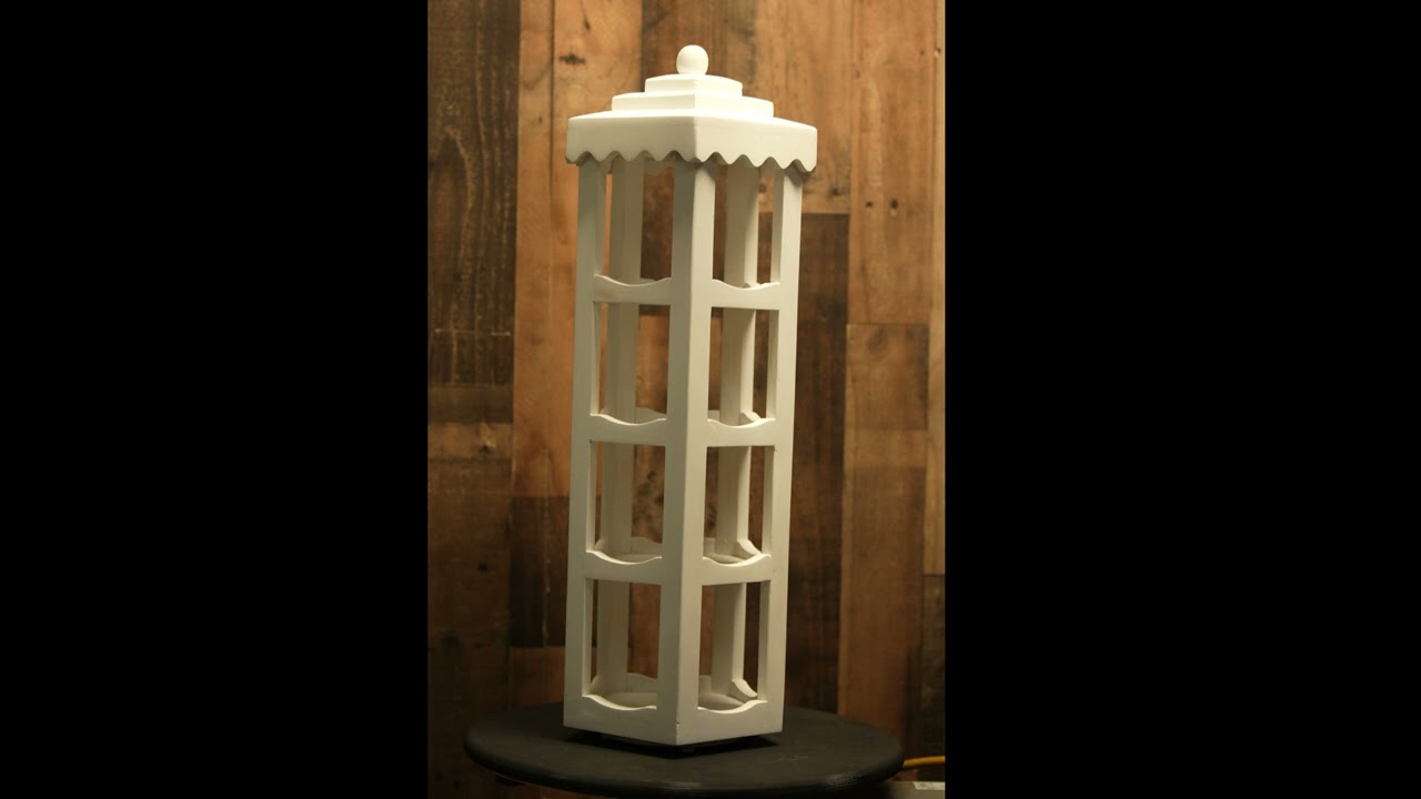 Rotating Nail Display Shelf