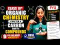 CBSE BOARD Carbon and Its Compounds PYQ Practice Set–1 🔥 | By Jyoti Ma’am | Class 10 Science