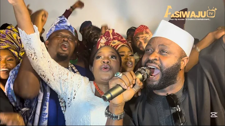FEMI ADEBAYO AND TOYIN ABRAHAM GOES CRAZY FOR ODUNLADE WITH MASSIVE SUPPORT: #warlord