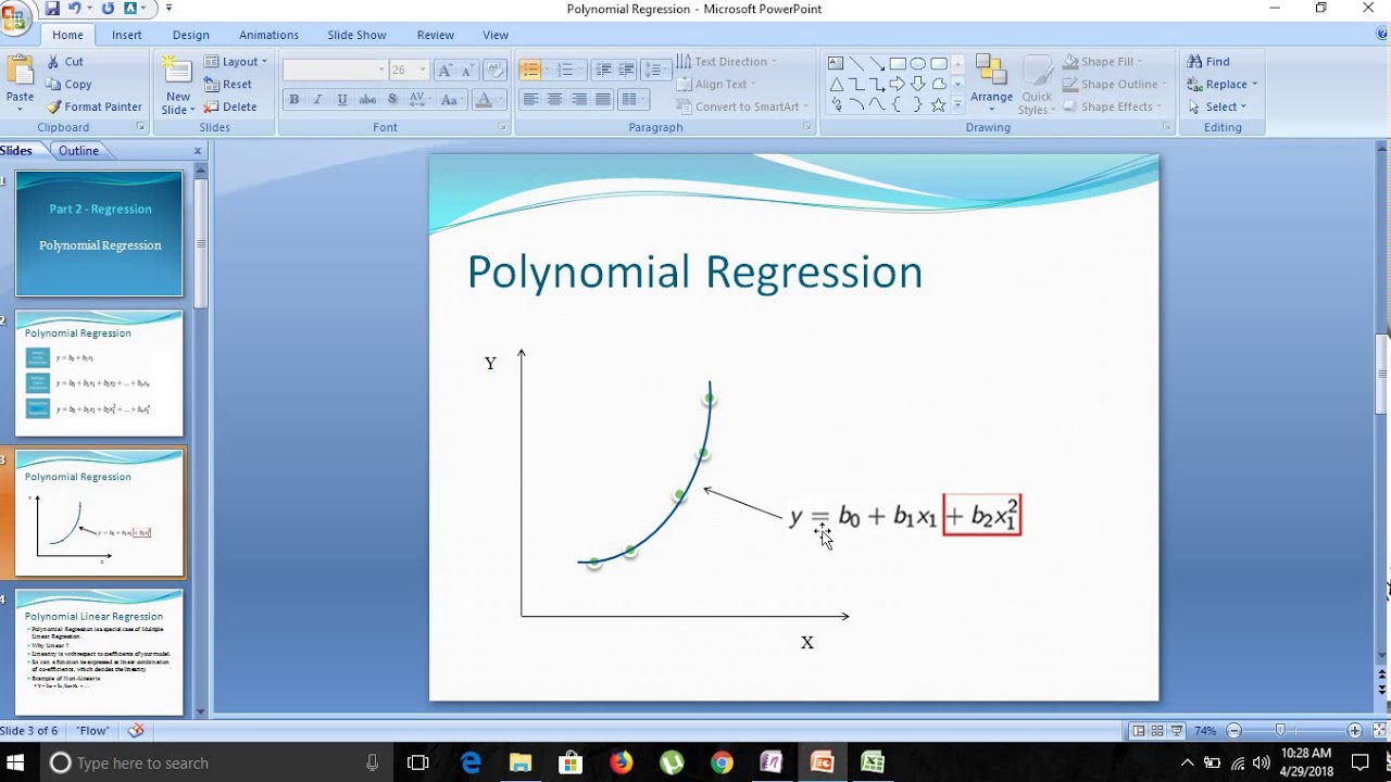 Regression - 14: Polynomial Linear Regression - YouTube