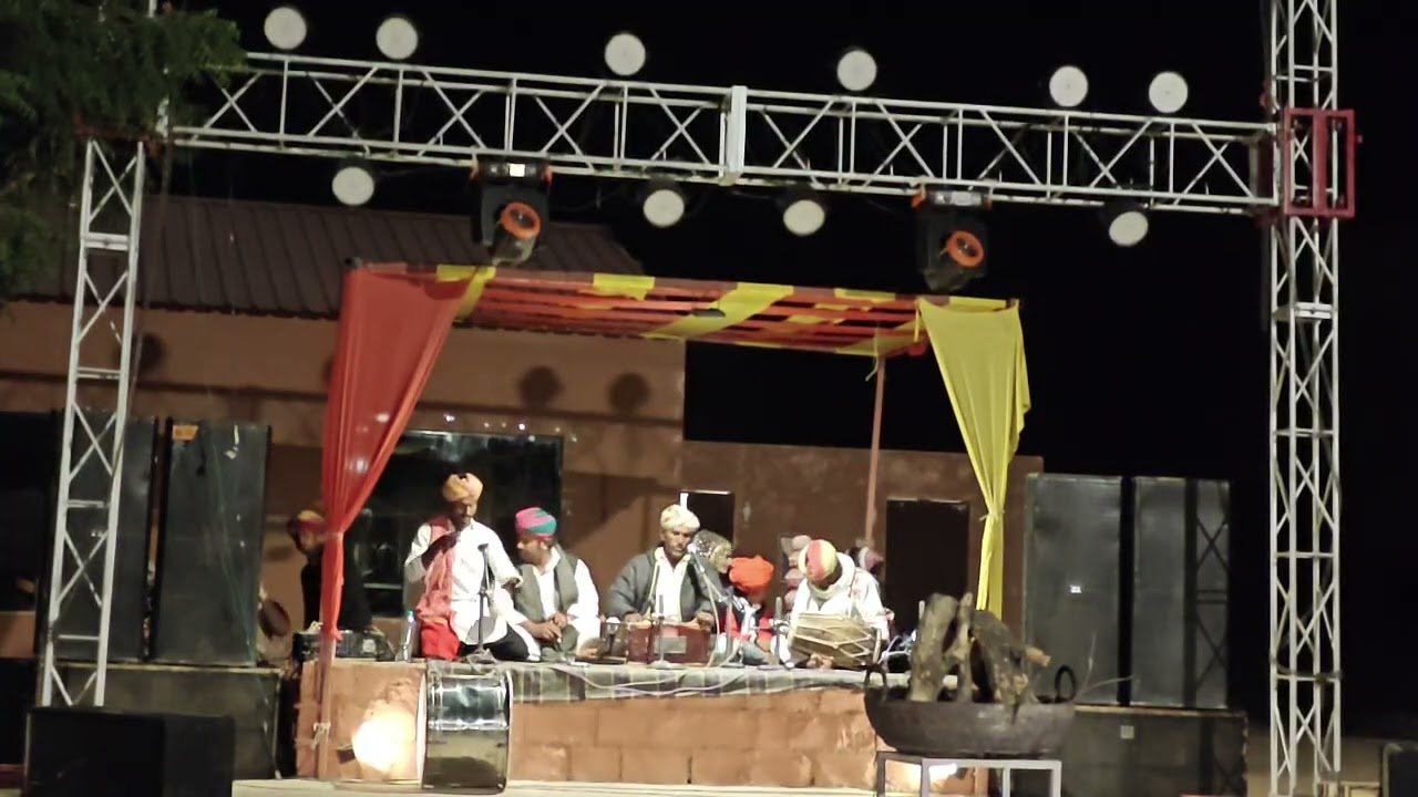 Rajasthani Folk Song.. Nomad Heavens Desert Camping in Jaisalmer..