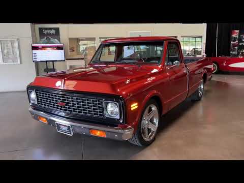 B11668 - 1972 Chevrolet C10 1/2 Ton 2 Door Pickup Fleetside LWB