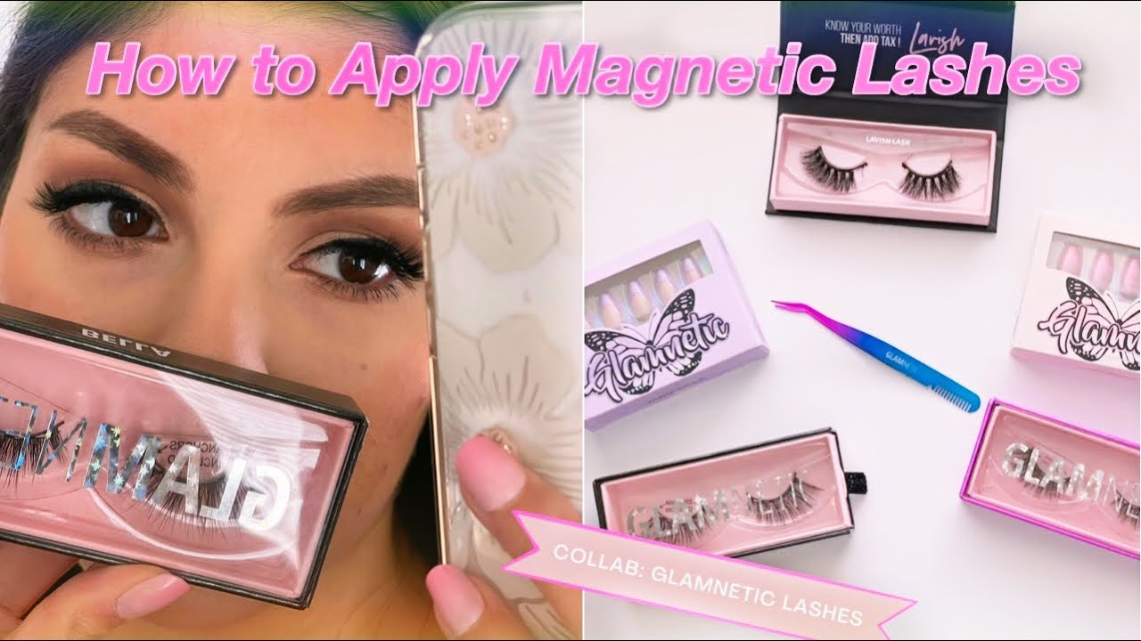 How To Apply Magnetic Eyelashes for Beginners | Glamnetic Lashes
