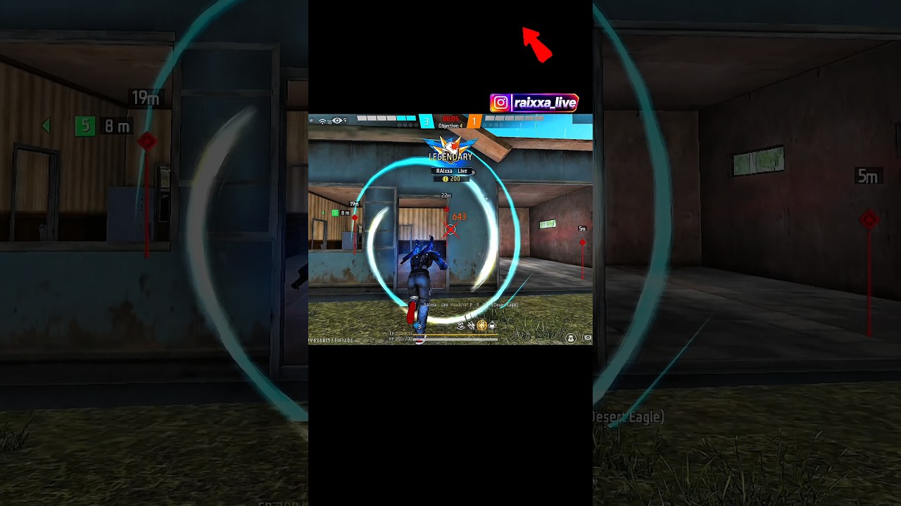 RAIxxa LIVE Free Fire 1vs6 15-Second Shorts