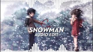 Sia - Snowman //Audio edit