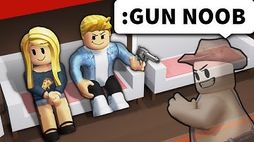 Roblox admin gave noobs WEAPONS to see what they