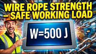 Wire Rope Strength — Safe Working Load Calculator — How to Use It | Engineering Tool