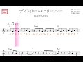 デイドリーム・ビリーバー (THE TIMERS ザ・タイマーズ）原曲key=G 移動ド読み／ドレミで歌う楽譜【コード付き】