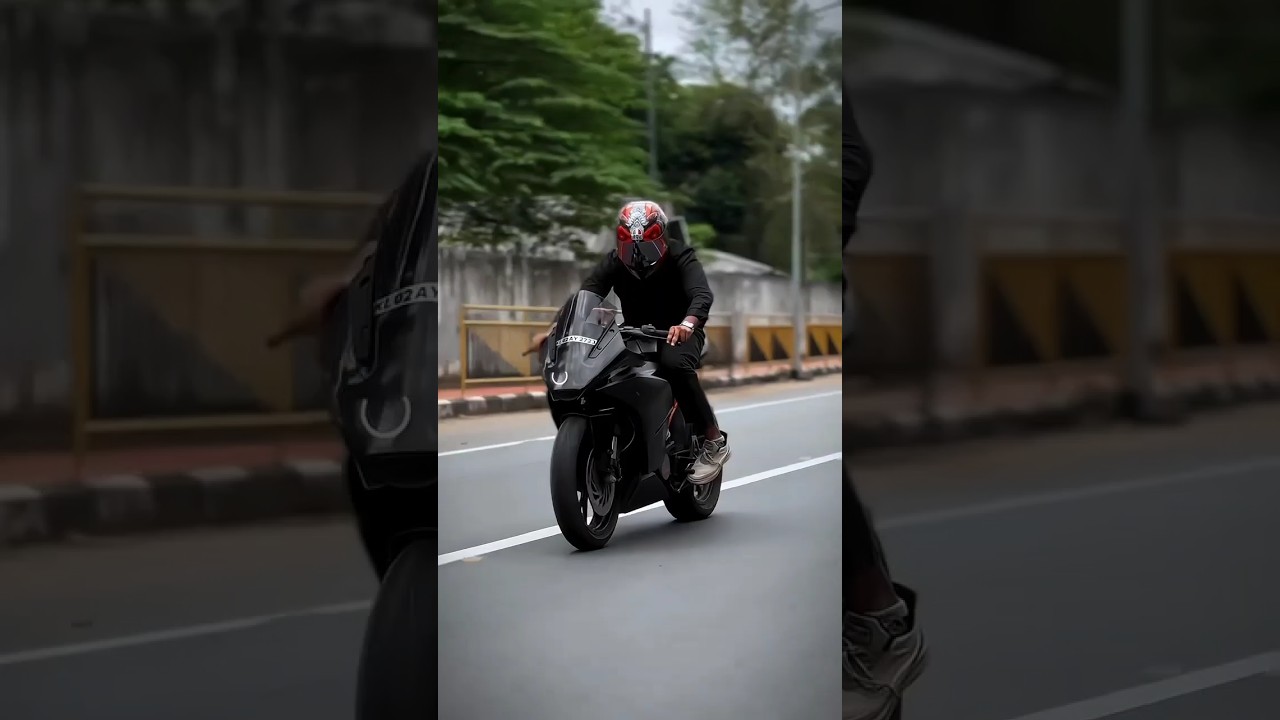 black colour ktm rc 390 bs4 400cc !!