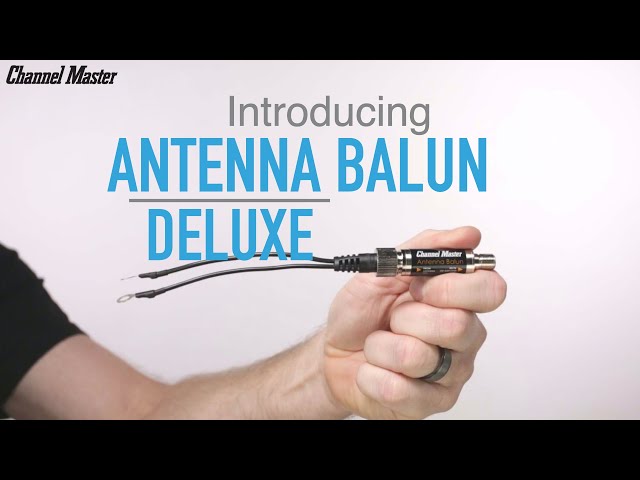 Channel Master | Introducing the Antenna Balun Matching Transformer Deluxe [CM-3203] class=