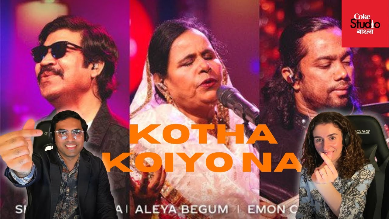 Foreigners React To Kotha Koiyo Na | Coke Studio Bangla | The Melody Is Spot On