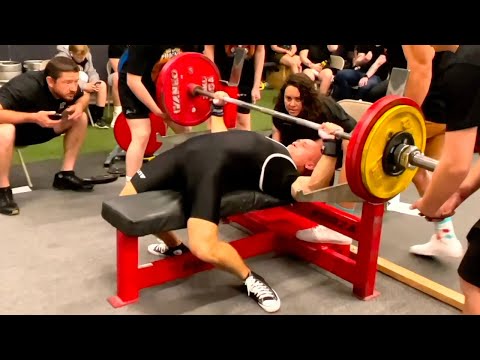Deny Montana bench press competitions 2022 / Motivation to move forward