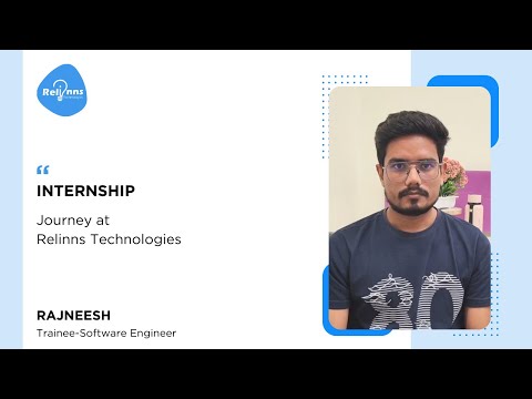 Rajneesh's Internship Experience At Relinns Technologies | Software Engineer | Testimonial