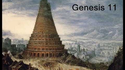 Genesis 11 (with text - press on more info. of video on the side)