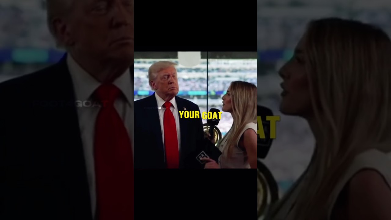 Donald Trump Picks the Football GOAT… 😱⚽