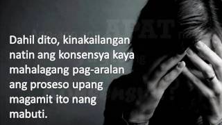 ESP 10 MODULE 3: PAGHUBOG NG KONSENSYA BATAY SA LIKAS NA BATAS MORAL