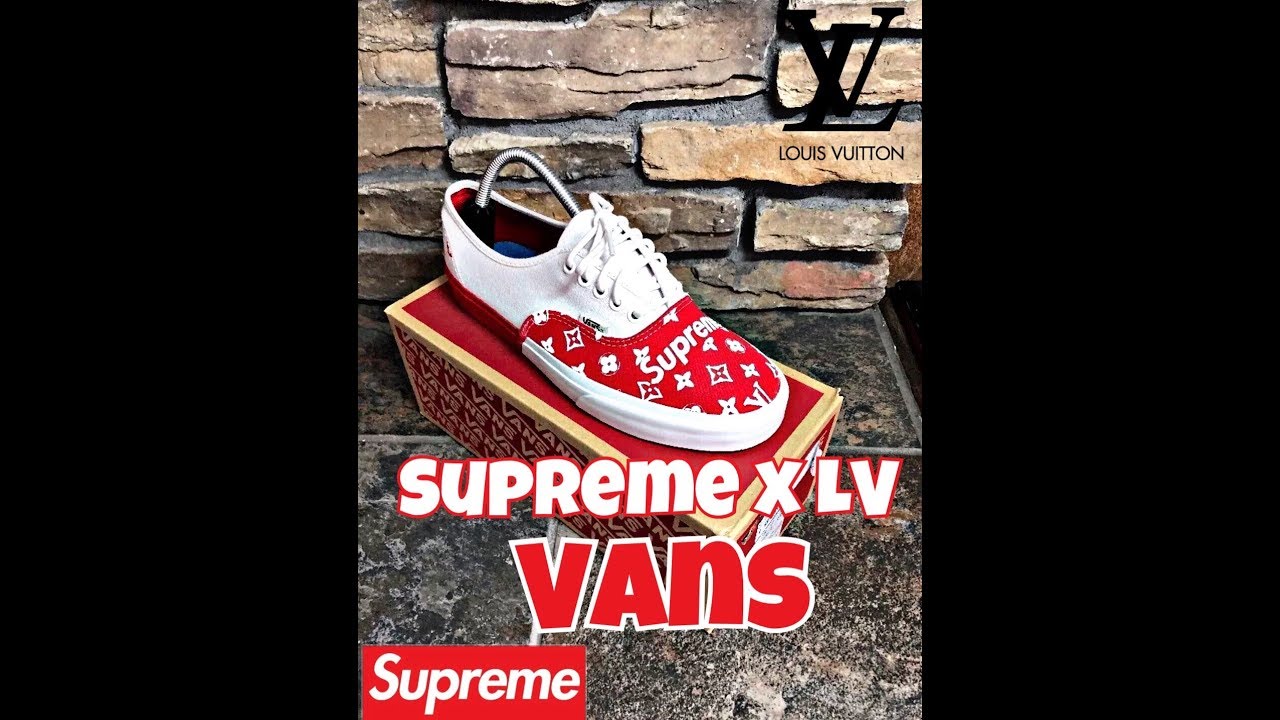 Vans X Louis Vuitton X Supreme