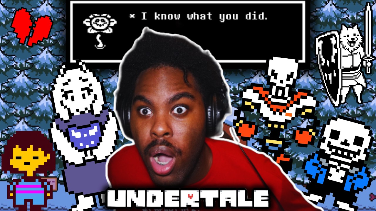 I Never Played a Game This SELF AWARE. | UNDERTALE - Part 2 - YouTube