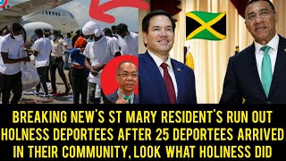 Breaking New's St Mary Resident's Get Angry As First Set's Ofdeportees Arrived In Their Parish......
