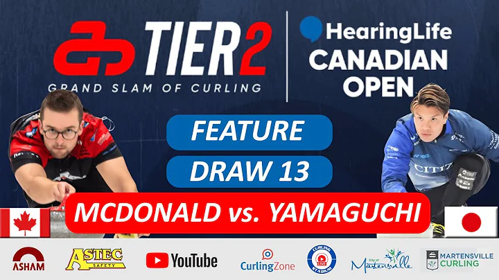 FEATURE: Tsuyoshi Yamaguchi vs. Jordon McDonald - Draw 13 - Grand Slam Canadian Open Tier 2 [1]