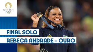 Thumbnail for Rebeca Andrade é ouro no Solo | #Paris2024 Melhores Momentos