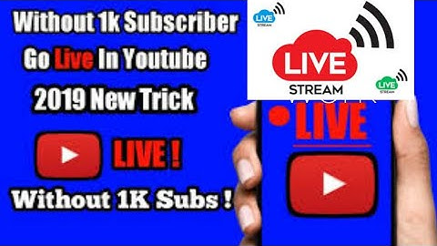 How to Live Stream on YouTube from Phone without 1k Subscribers? LIVE from Android/iOS! [Hindi]