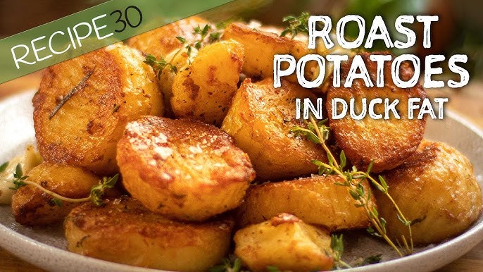 Easy Goose Fat Roast Potatoes - The best Christmas Roasties