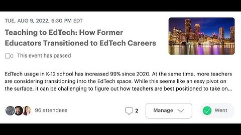 Teaching to EdTech: How Former Educators Transitioned to EdTech Careers