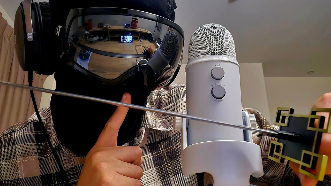 My First ASMR Video, but its the most rhythmic sounds performed by an insane man (Part 9)