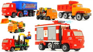 How to Build Lego KAMAZ and URAL Trucks