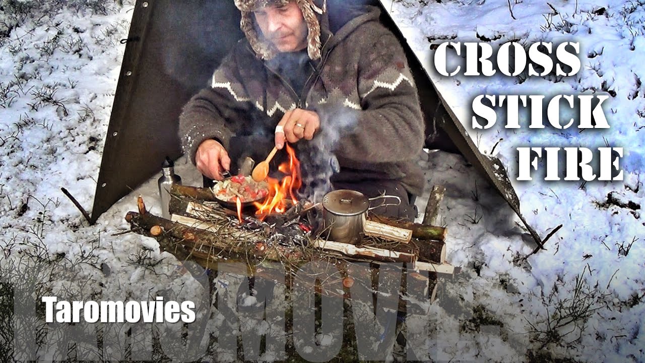 Bushcraft Cross Stick Fire / HD 