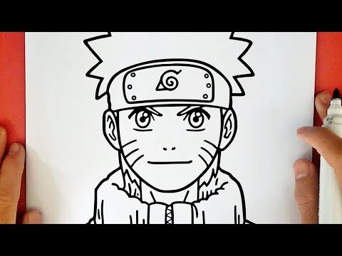 Como DESENHAR o NARUTO - Como DIBUJAR a NARUTO - How to DRAW