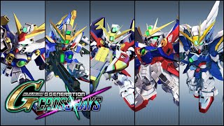 Wing Gundam All Variations & Attacks | Cross Rays