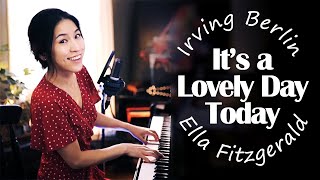 Video thumbnail of "It’s a Lovely Day Today Vocal & Piano by Sangah Noona"