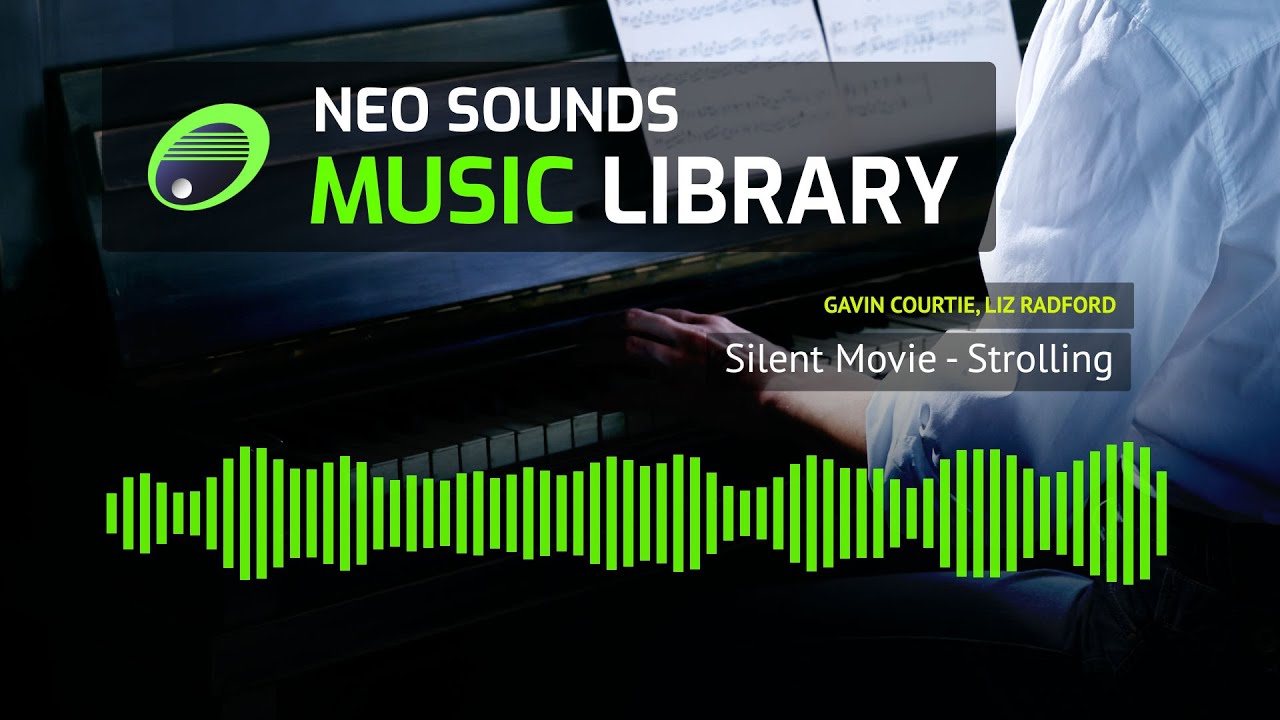 Gavin Courtie, Liz Radford - Silent Movie - Strolling (music library for creators)