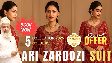 Hand-Crafted Ari Zardozi Suits | Luxury Zari Work | New Exclusive Designer Collection 2025