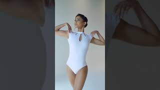 Ballet Rosa Naomi Teardrop Cap Sleeve Leotard