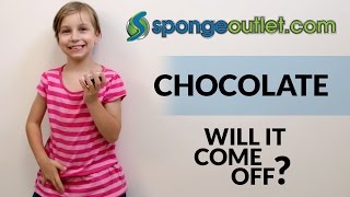 Cleaning Chocolate with a Magic Sponge Eraser screenshot 3