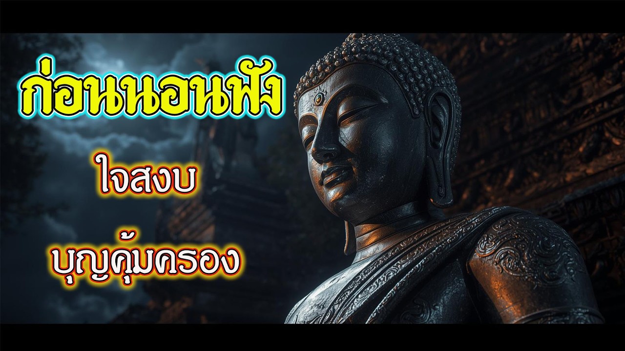 แค่เปิดธรรมะก่อนนอน หลับลึกทั้งคืน บุญและสิ่งศักดิ์สิทธิ์คุ้มครอง