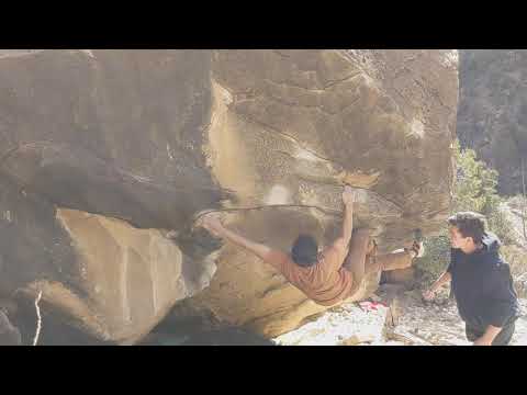 Beta Video for climb Raiden v6, Joe's Valley