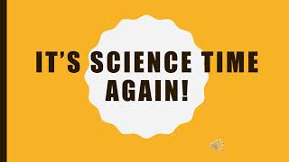 Its Science Time Again Science Song