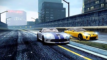 SRT Viper GTS Vs Lexus LFA :: NFS Most Wanted