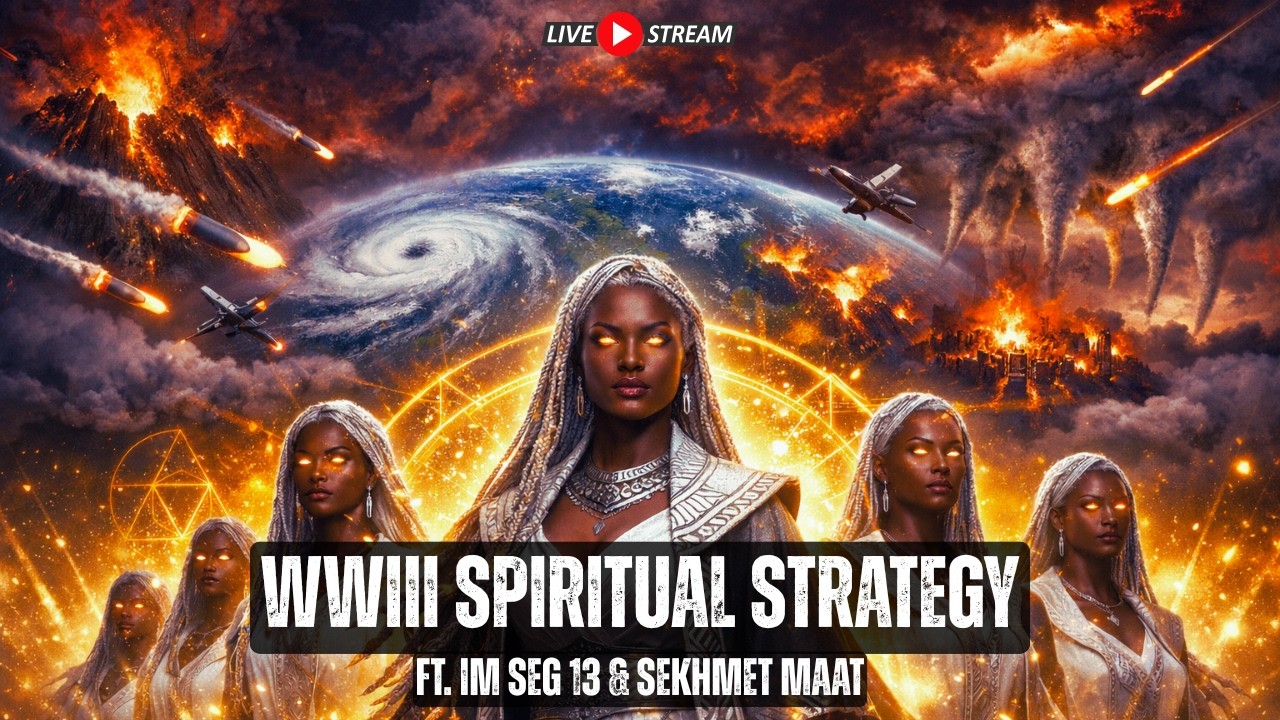 WWIII Spiritual Strategy for War ft.  iM SEG 13 & Marriana Sekhmet Maat