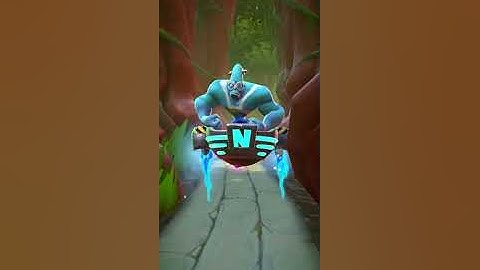 Crash Bandicoot: On the Run! Frosty Mutagen Nitrus Brio Defeated! jewel 58