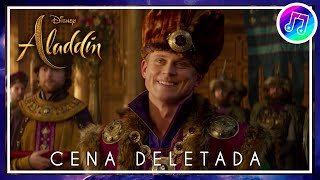 Cena Deletada: "O Presente do Príncipe Anders" - Aladdin (2019) | (Legendado)